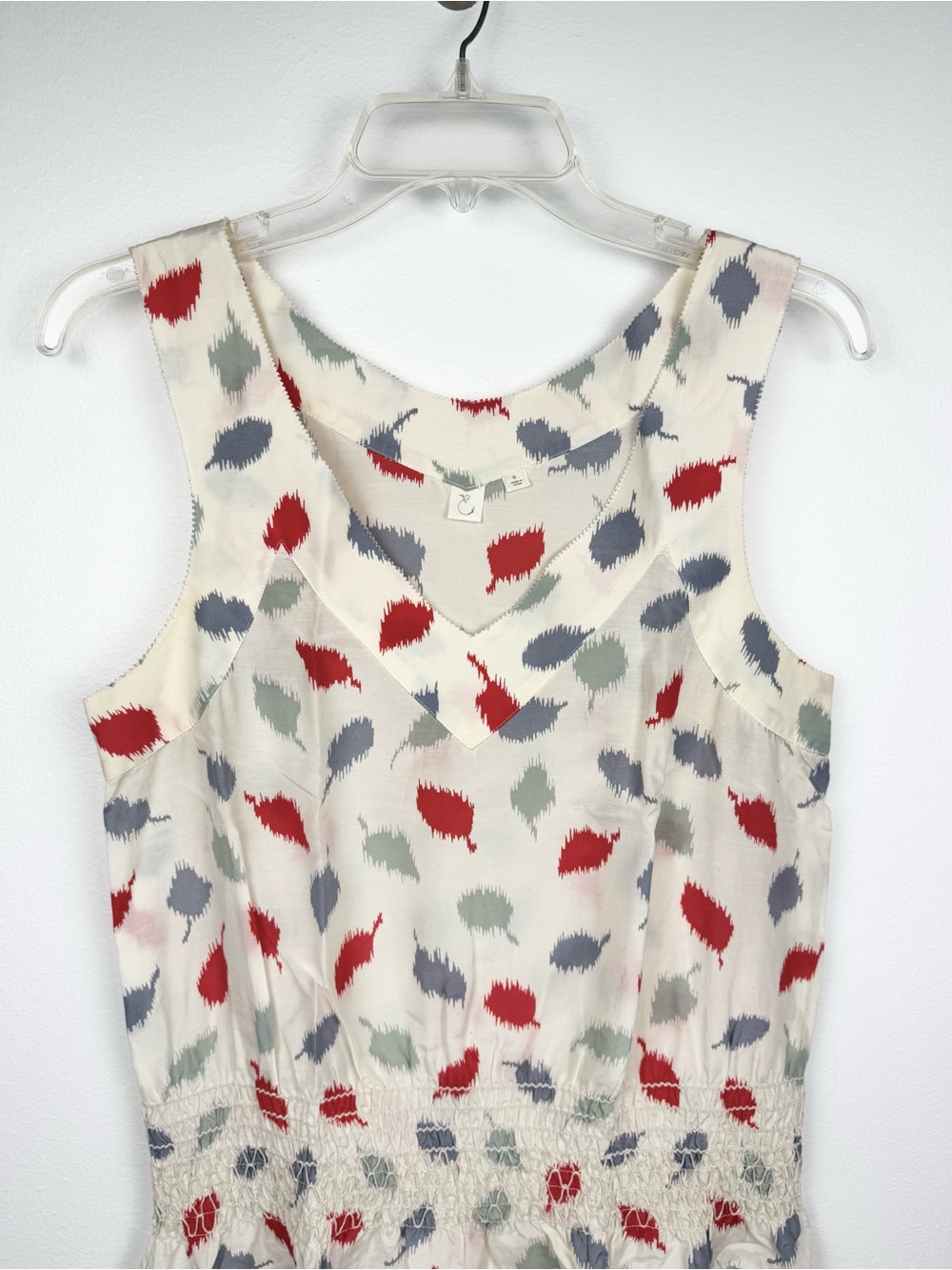Anthropologie E by Elouise Drop Waist Sleeveless Print Dress Size Small - Picture 3 of 16